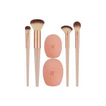 Real Techniques Limited Edition Bright Color Base Cream Set Make up Tools