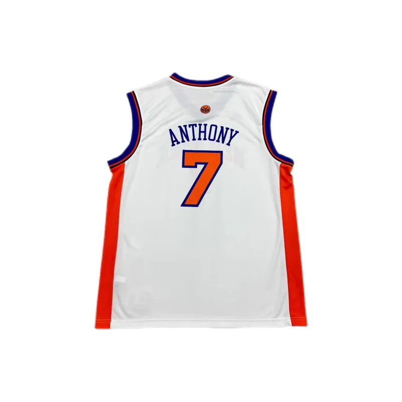 Adidas x NBA Knicks Team Basketball Jersey Unisex White-1