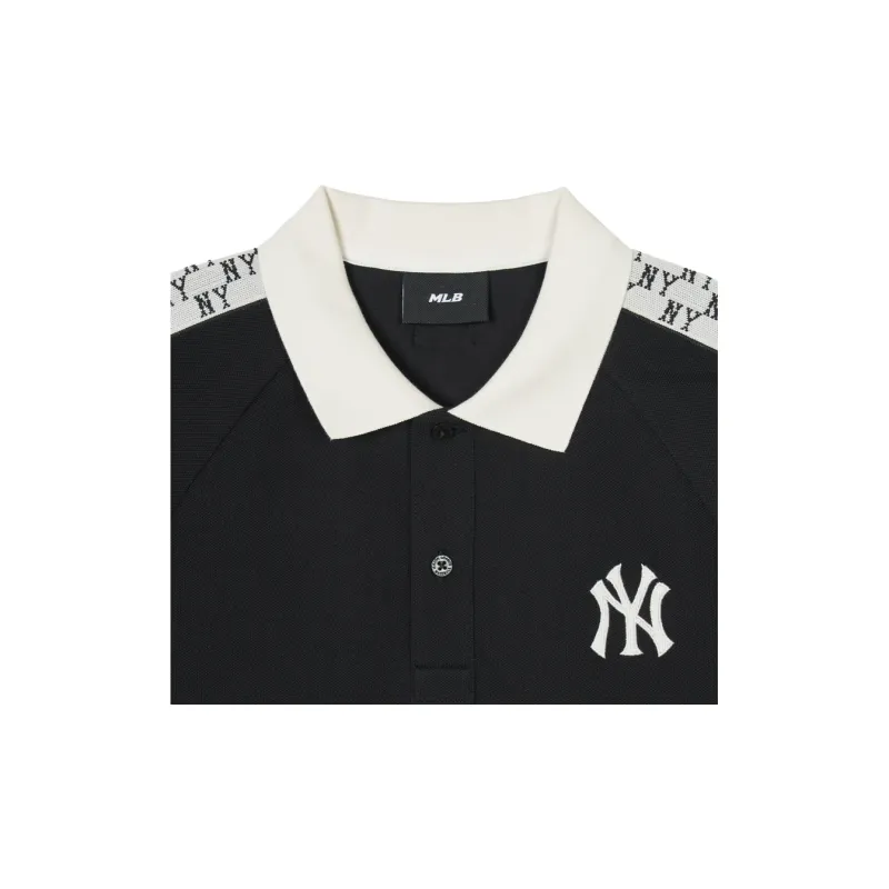 MLB Outdoor Cargo Polo Shirt Men's Black-6