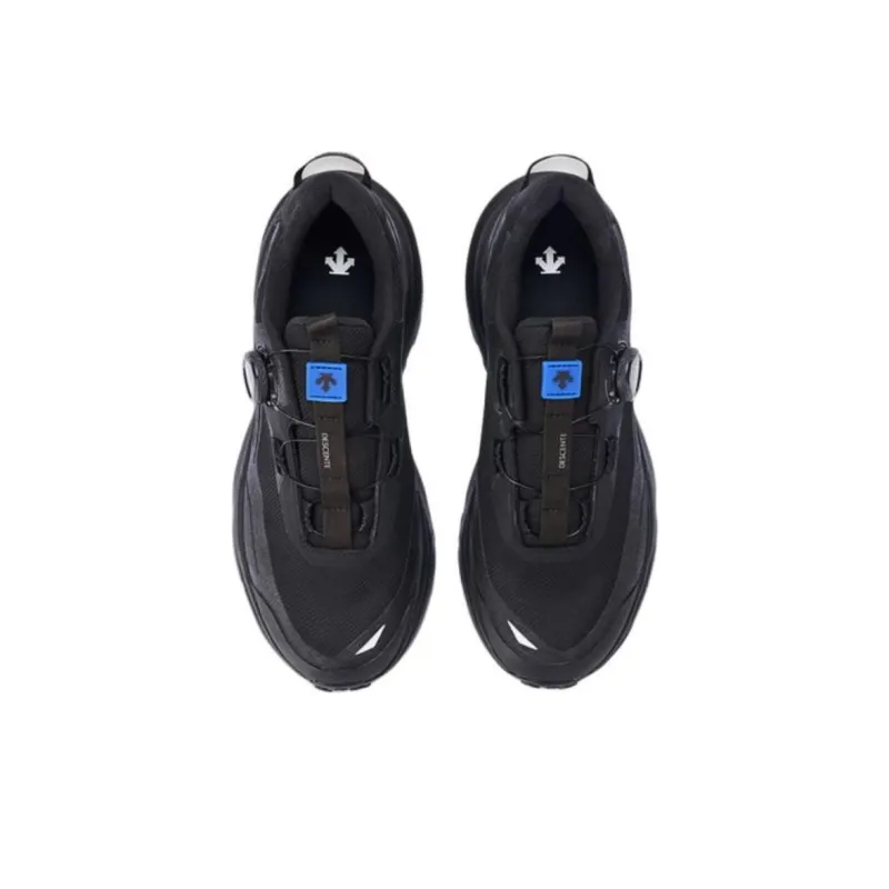 DESCENTE SKI STYLE Anti-Slip Wear-Resistant Low-Top Casual Running Shoes Women's Black-2