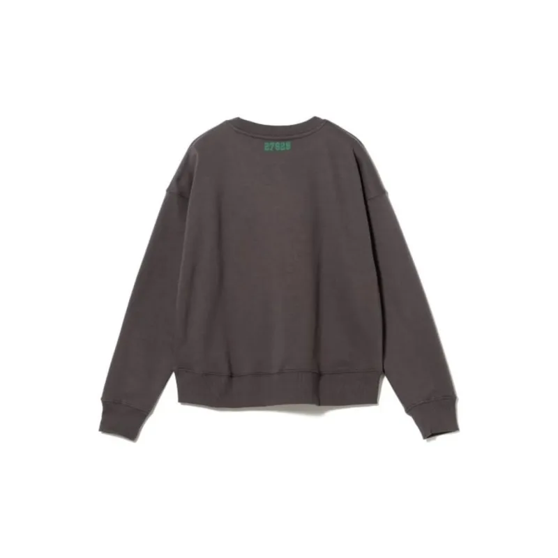 Beams Sweatshirt Women's Charcoal Brown-1