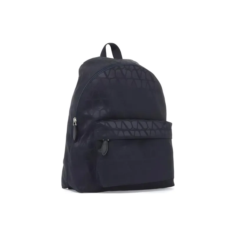 Valentino Toile Iconographe Zip Up Backpack-1