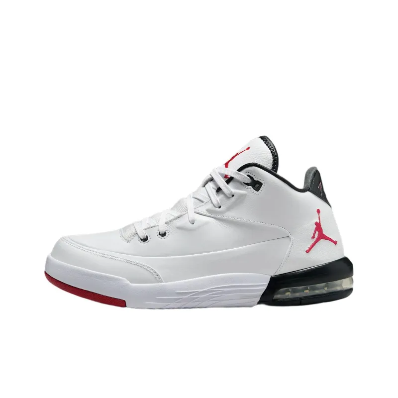 JORDAN Flight Origin 3 White Black Gym Red-0
