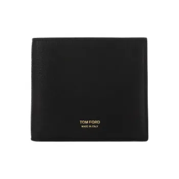 TOM FORD Leather Wallet Men's Black
