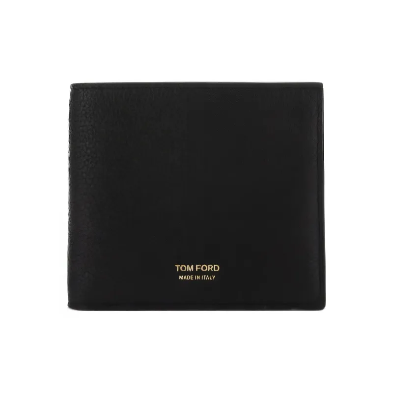 TOM FORD Leather Wallet Men's Black-0