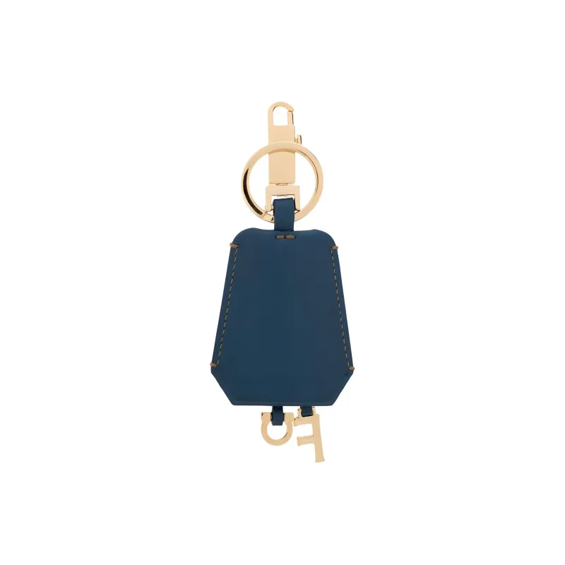 Ferragamo Logo Stamp Keyring-1