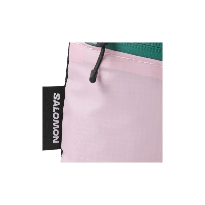SALOMON Nylon Shoulder Bag Crossbody Bag Unisex Pink & Black-5
