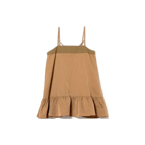 Beams Slip Dresses Women's Brown