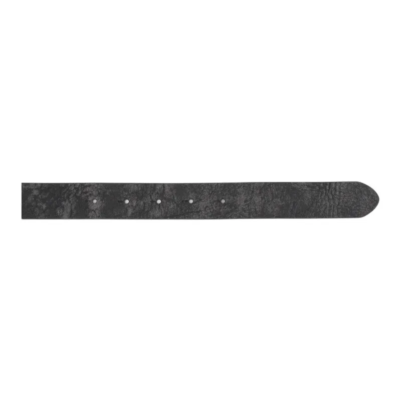 DIESEL Leather Belts Men's Black Width 3CM-4