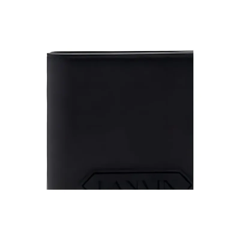 Lanvin Calfskin Wallet Men's Black-0