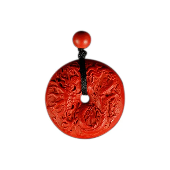 Yutang Reconstructed Cinnabar Pendants Unisex-0