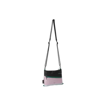SALOMON Nylon Shoulder Bag Crossbody Bag Unisex Pink & Black