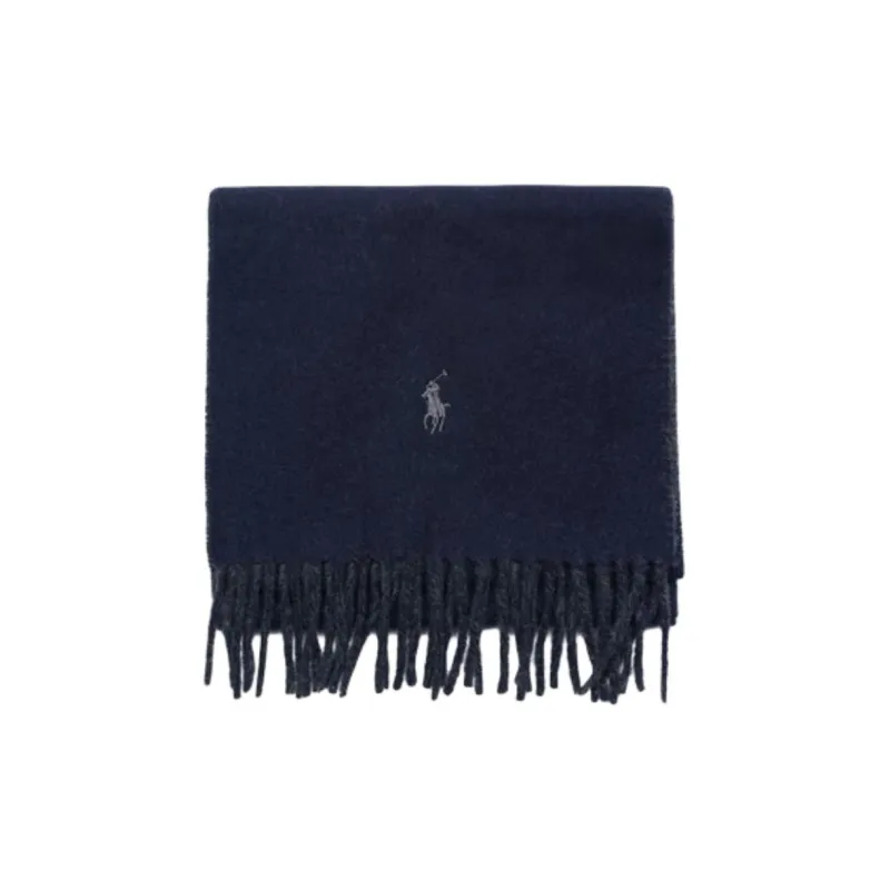 Polo Ralph Lauren Knit Scarves Women's Marine Blue/Charcoal Gray-3
