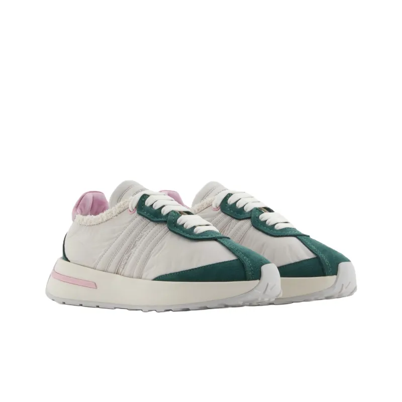 EMPORIO ARMANI Low Top Casual Shoes Women's Green-2