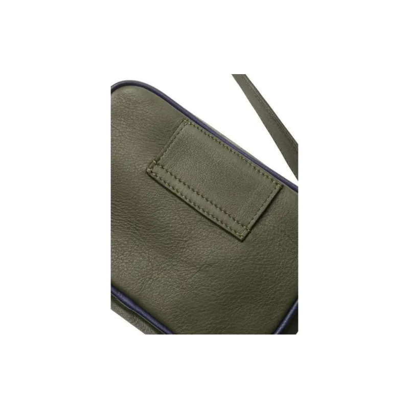 INES DE LA FRESSANGE Calfskin Shoulder Bag, Crossbody Bag Women's Khaki-2