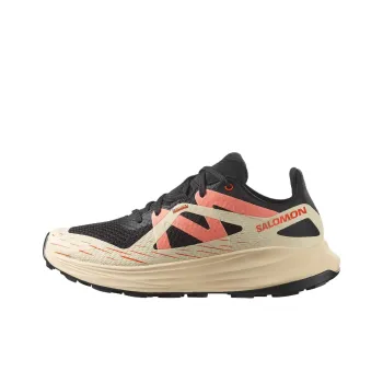 SALOMON ULTRA FLOW Anti Slip Wear Resistant Low Top Running Shoes Women's Black