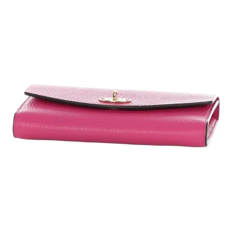 Mulberry Darley Textured Leather Wallet Women's Pink-4