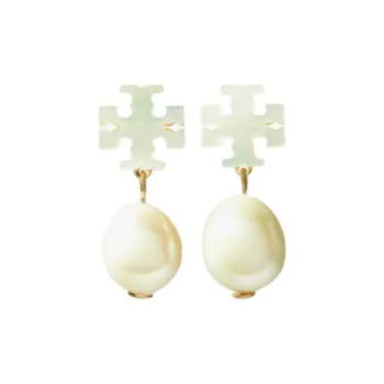 TORY BURCH Kira Pearl Drop Earrings