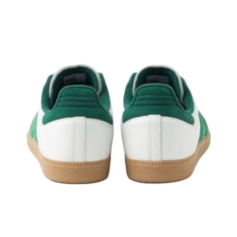 Adidas Samba Og White Green Collegiate Green-3