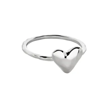 Monica Vinader Heart Stacking Ring