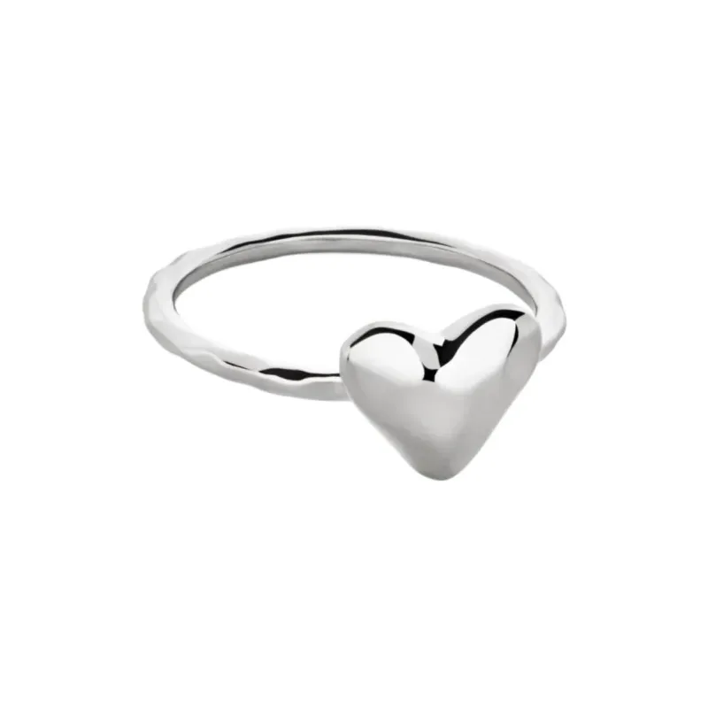 Monica Vinader Heart Stacking Ring-0