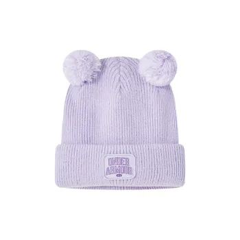 Under Armour Polyacrylic, Polyamide, Elastane Beanies Kids' Black, Purple