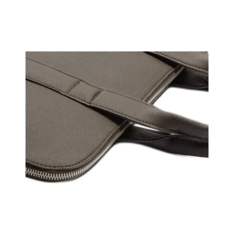 ZARA Polyurethane Briefcases Handbags Men's Brown-2