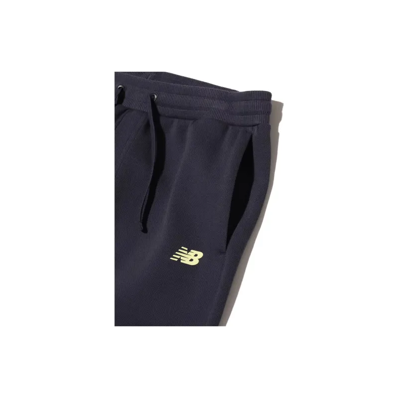 New Balance SS24 Knitted Sports Pants Unisex Dark Blue-3