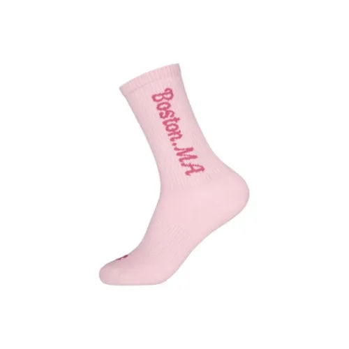 New Balance Mid Calf Socks Unisex 1 Pack Pink