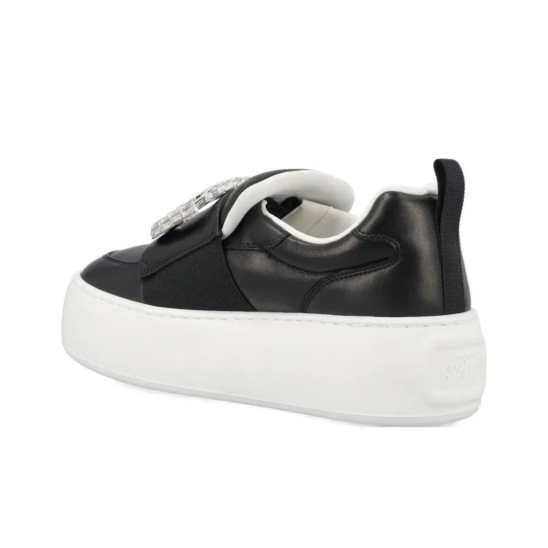 Roger Vivier Viv' Up Embellished Buckle Sneakers Women's-3