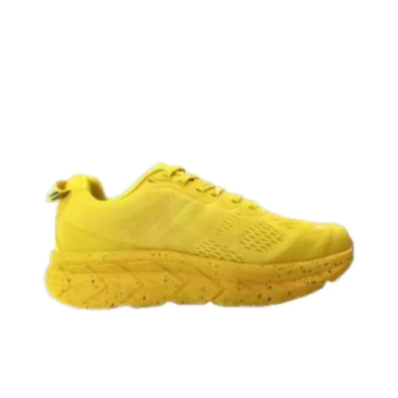 HIWALK Low-Top Running Shoes Men's Yellow-1