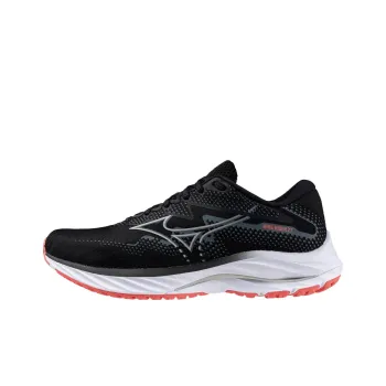 Mizuno Wave Rider 27 Cushioning Low Top Training Shoes Women's Black