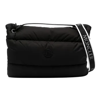 Moncler Nylon Tote Bag Shopping Bag Handbag Travel Bag Women's Black