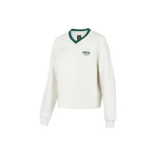 Skechers Skx Classic Sports Series Sweatshirt Women's Jade White