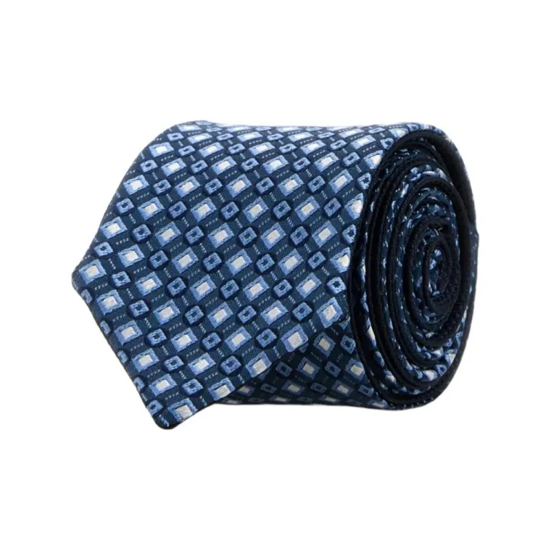 BOSS Embroidered Silk blend Tie-1