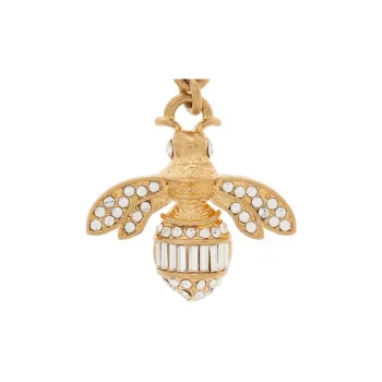 En Goose Deluxe Brand Bee Embellished Keyring