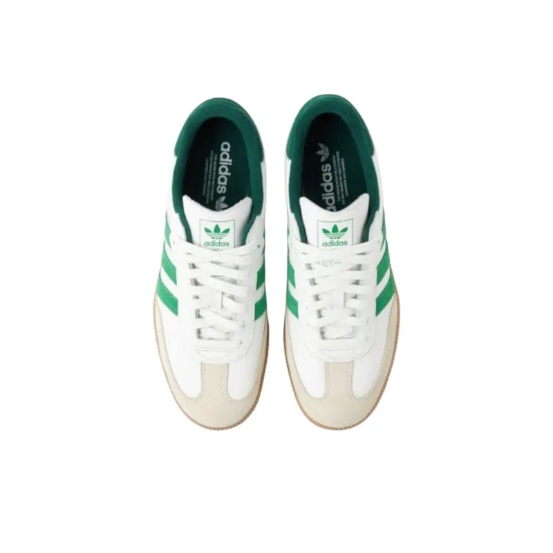 Adidas Samba Og White Green Collegiate Green-2