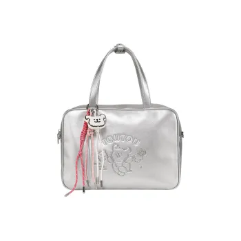 TOUTOU Line Puppy Co branded Model PU Shoulder Bag Large Size Women's Multicolor