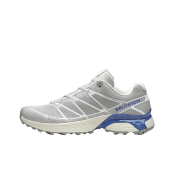 SALOMON XT Pathway Anti Slip Wear Resistant Low Top Running Shoes Unisex Gray
