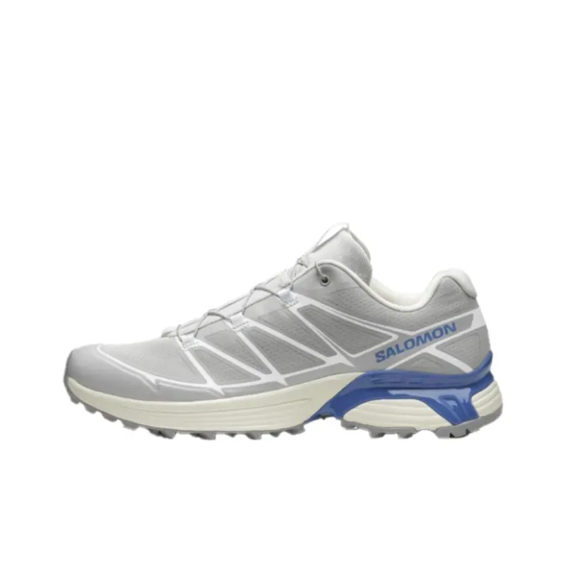 SALOMON XT Pathway Anti Slip Wear Resistant Low Top Running Shoes Unisex Gray-0