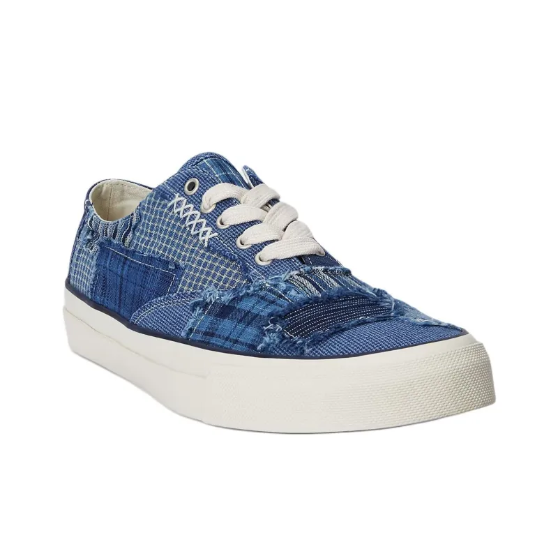 Polo Ralph Lauren Keaton Low-Top Skateboard Shoes Men's Blue-2