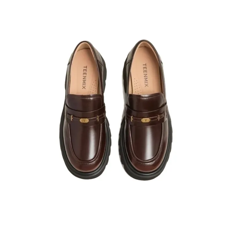 Teenmix Loafers Women's Black/Brown-3