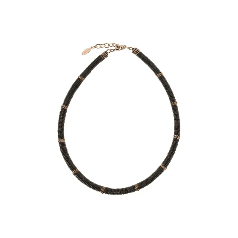 Brunello Cucinelli Bead Embellished Necklace-1