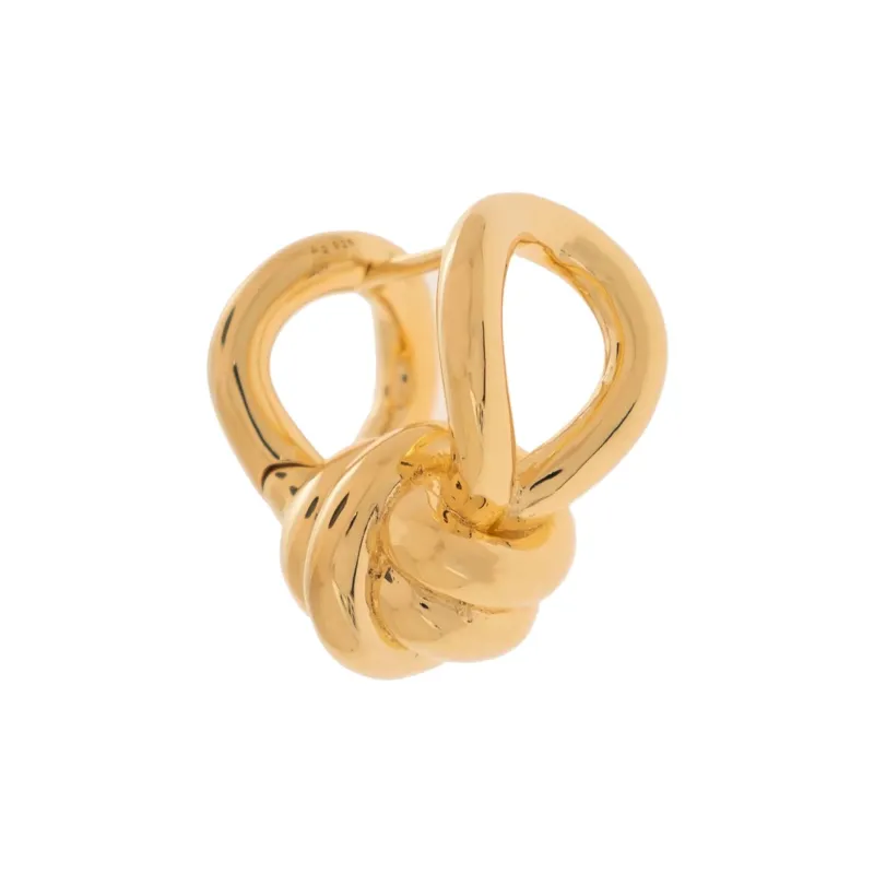 Bottega Veneta Knot Hoop Earrings-2
