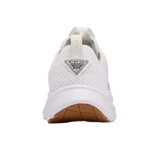 Columbia PFG Castback Slip-Resistant Low-Top Casual Shoes Men's White-4