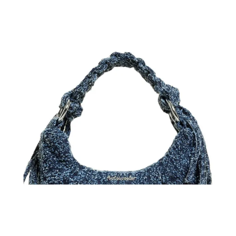 HOLZWEILER Cotton Shoulder Bag Crossbody Bag Handbag Mini Women's Blue-3