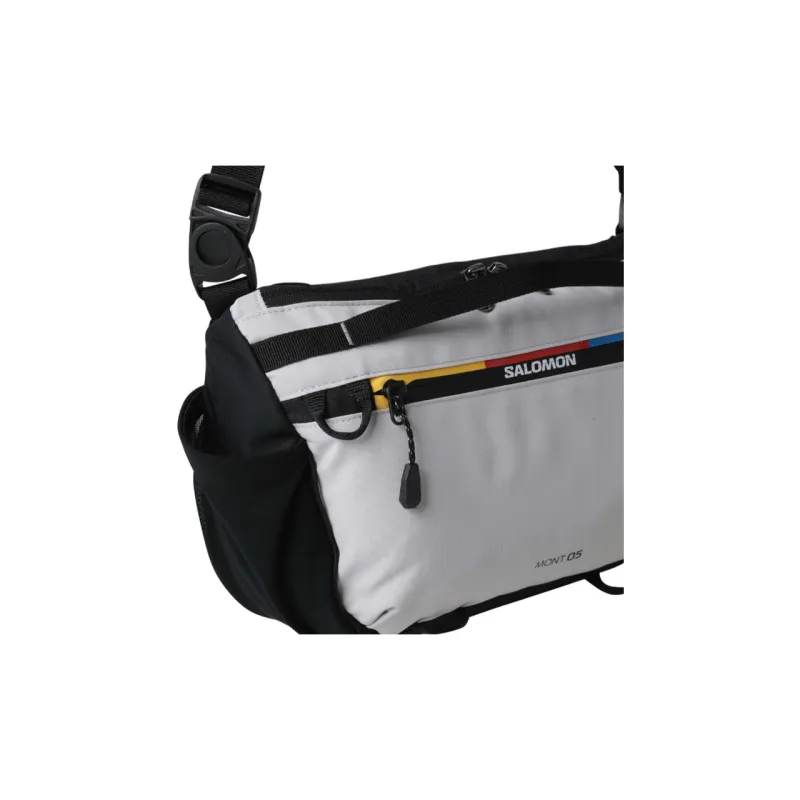 SALOMON One Shoulder Outdoor Bag Nylon White Unisex-5