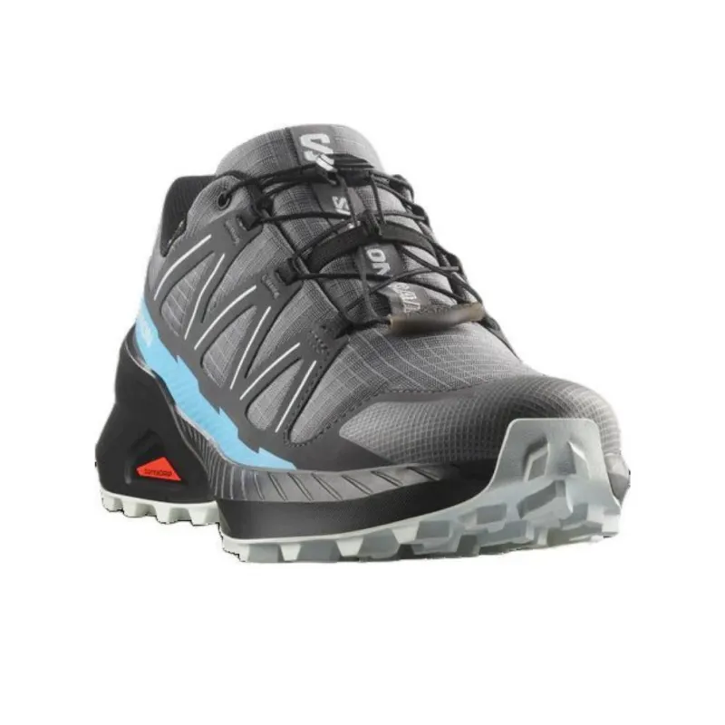 SALOMON Anti Slip Wear Resistant Low Top Running Shoes Women's Black Blue-2