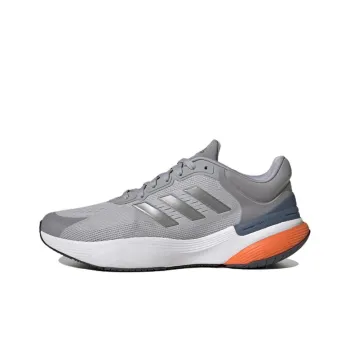 Adidas Response Super 3.0 Anti-Slip And Wear-Resistant Lightweight Low-Top Running Shoes Men's Gray Orange