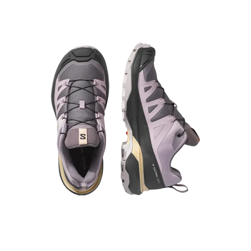 SALOMON X ULTRA 360 Anti Slip Wear Resistant Low Top Hiking Shoes Women's Purple-2